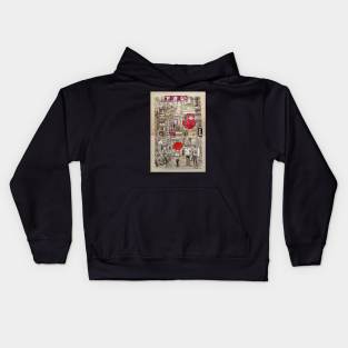 Down Osaka way Kids Hoodie